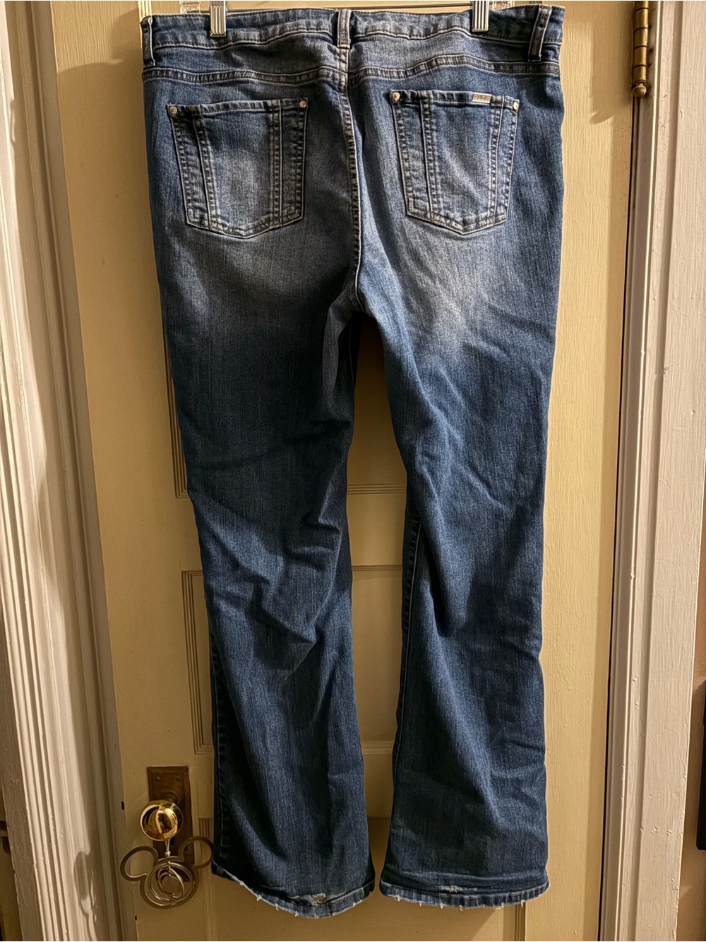 Jennifer Lopez boot cut denim jeans